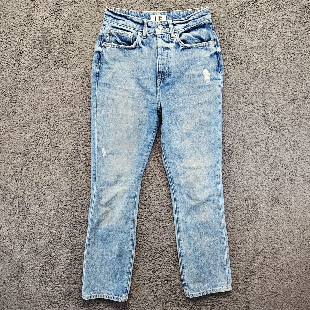 Lovers and Friends Jeans Womens Size 25 BlueHigh Rise‎ Rigid Slim Straight